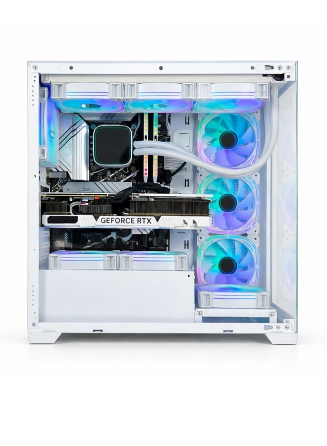 Game Sekret Vesper Gaming PC - Intel Core i7-14700K | GeForce RTX 5070Ti 16GB GPU | 32GB DDR5 RAM-1TB NVMe SSD | 360mm Liquid Cooler-B760 MB-850W Gold PSU | WiFi-Bluetooth-Windows 11 Pro | Game Sekret Desktop Computer | 1 Year Warranty - Image 2